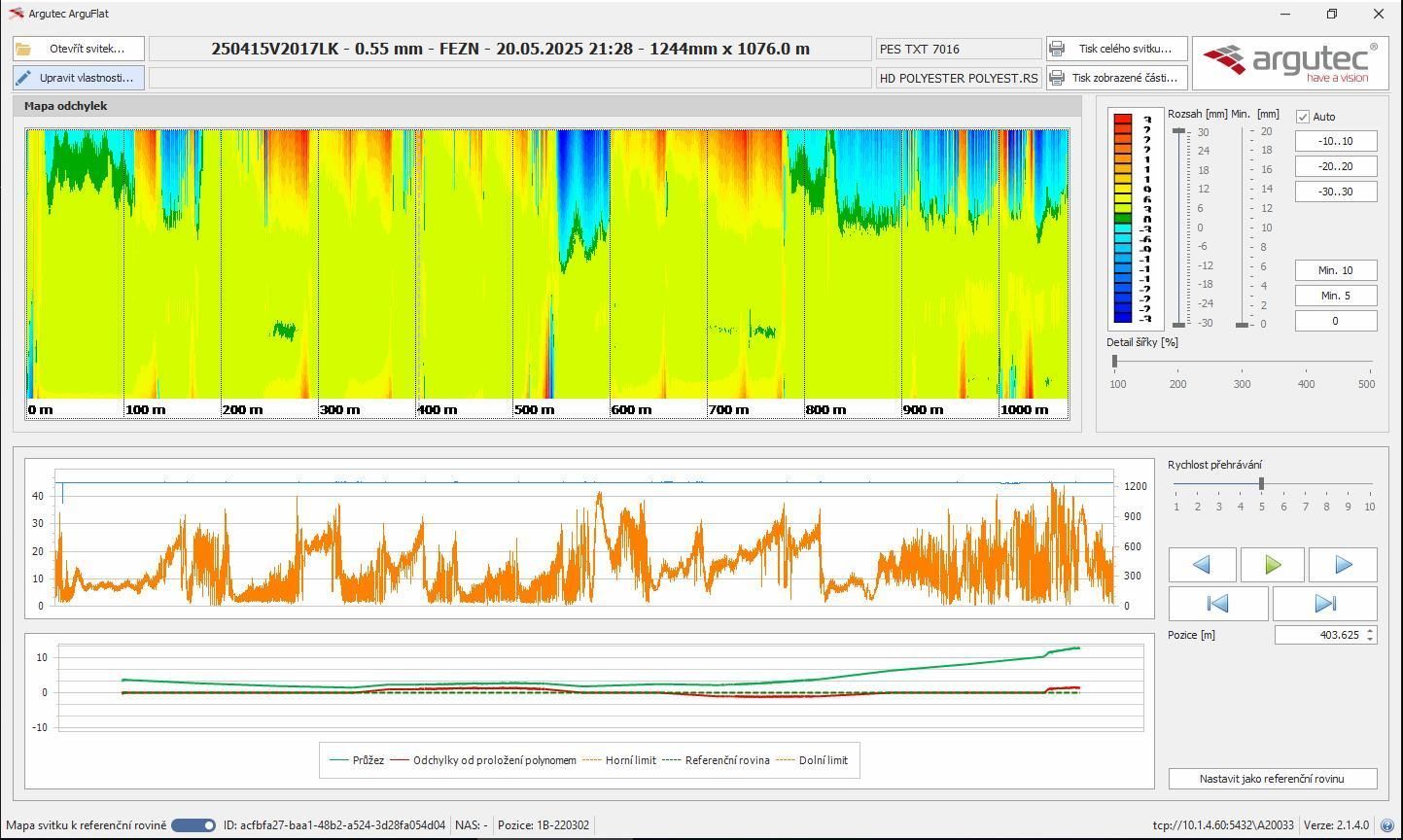 Camera inspection system - Argutec, s.r.o. - non-contact / 3D / AI