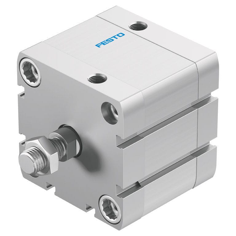 Pneumatic cylinder ADN FESTO piston / doubleacting / steel