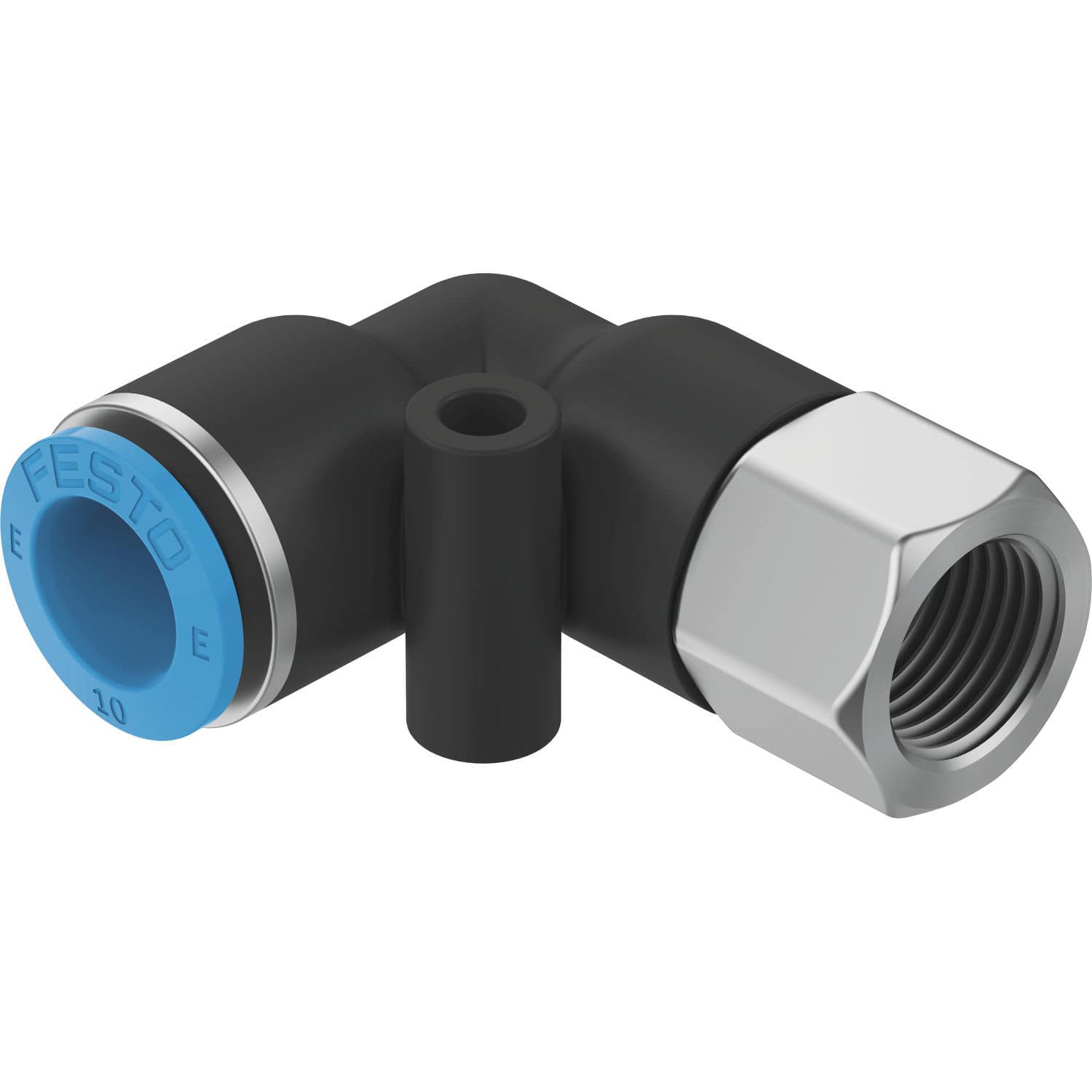 Pneumatic fitting NPQEF1A series FESTO pushin / stainless steel