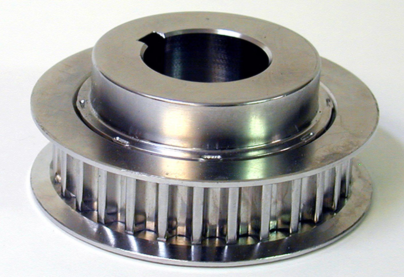 Straighttoothed sprocket wheel Poly Chain® GT®2 GATES hub