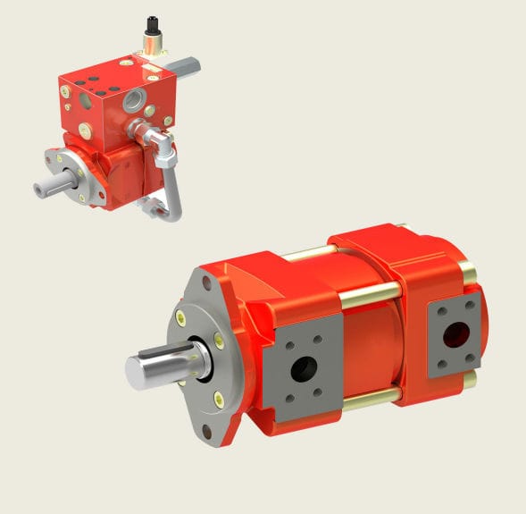 Water pump QXM series BUCHER Hydraulics hydraulic motor