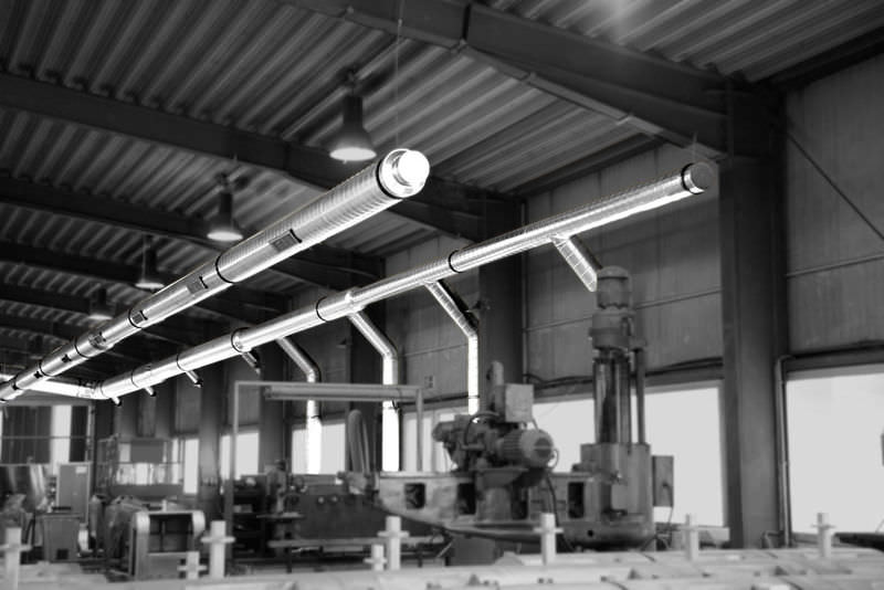 Welding room ventilation system KEMPER