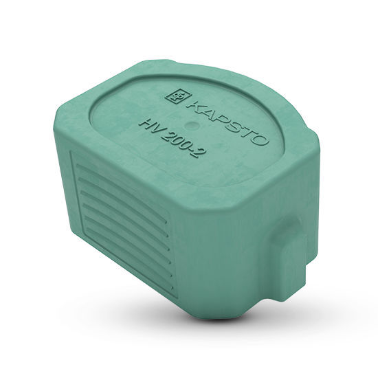 Press-fit cap - GPN 380 Type A - Pöppelmann - rectangular / plastic ...