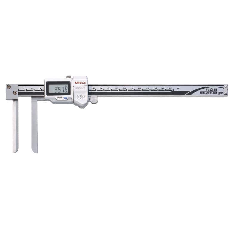 Caliper with digital display 573 series MITUTOYO groove gauge / IP67