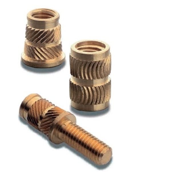 Threaded insert SLok® series Kerb Konus metal / round / for plastics