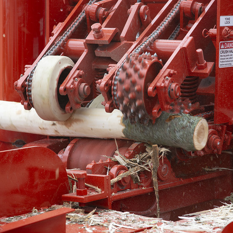 Rosser head debarker PSP Morbark, Inc.