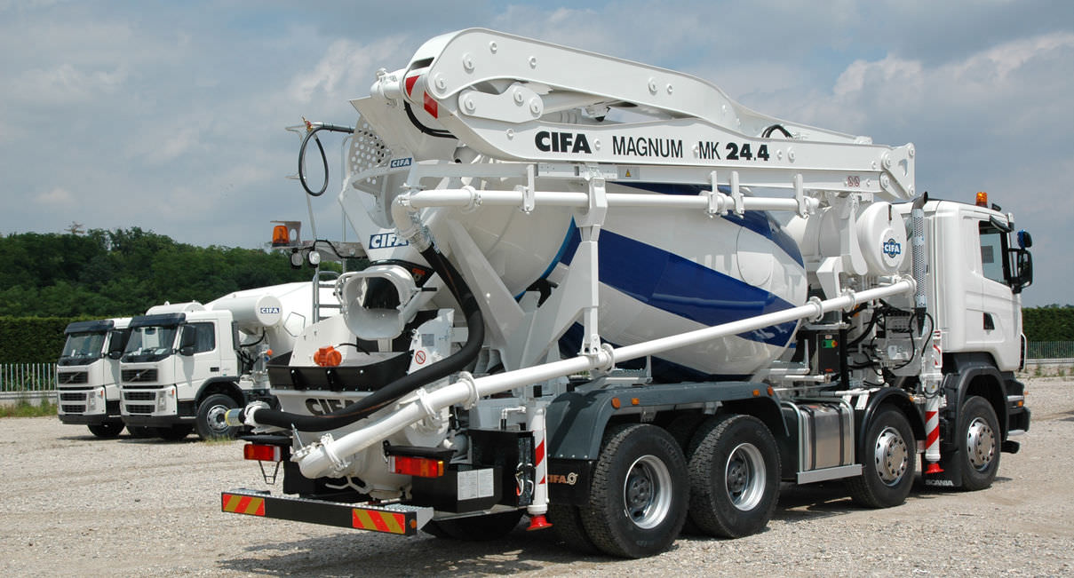 Truckmixer concrete pump MK 24L CIFA S.p.A