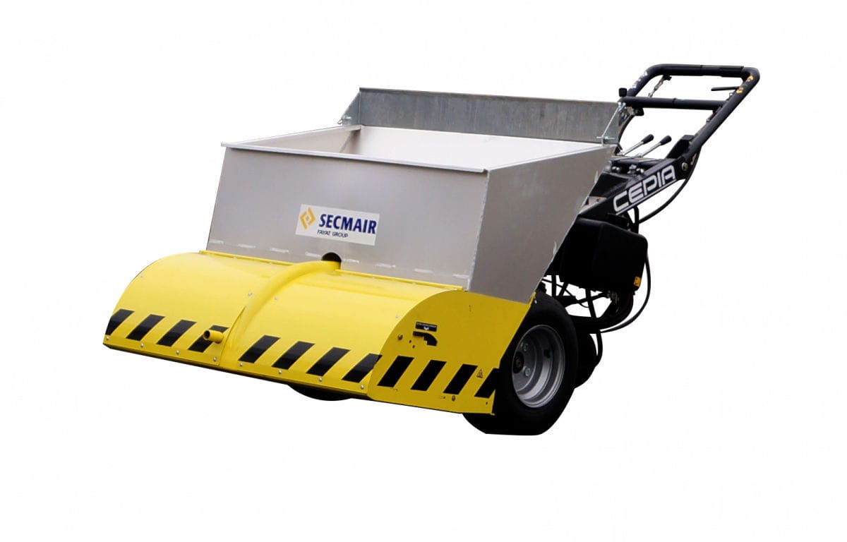 Chip spreader cepia secmair