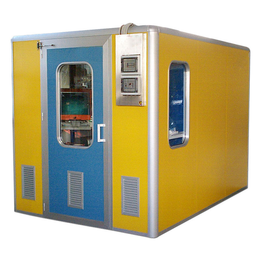 Paint preparation booth Box Tricolor Industries for hazardous