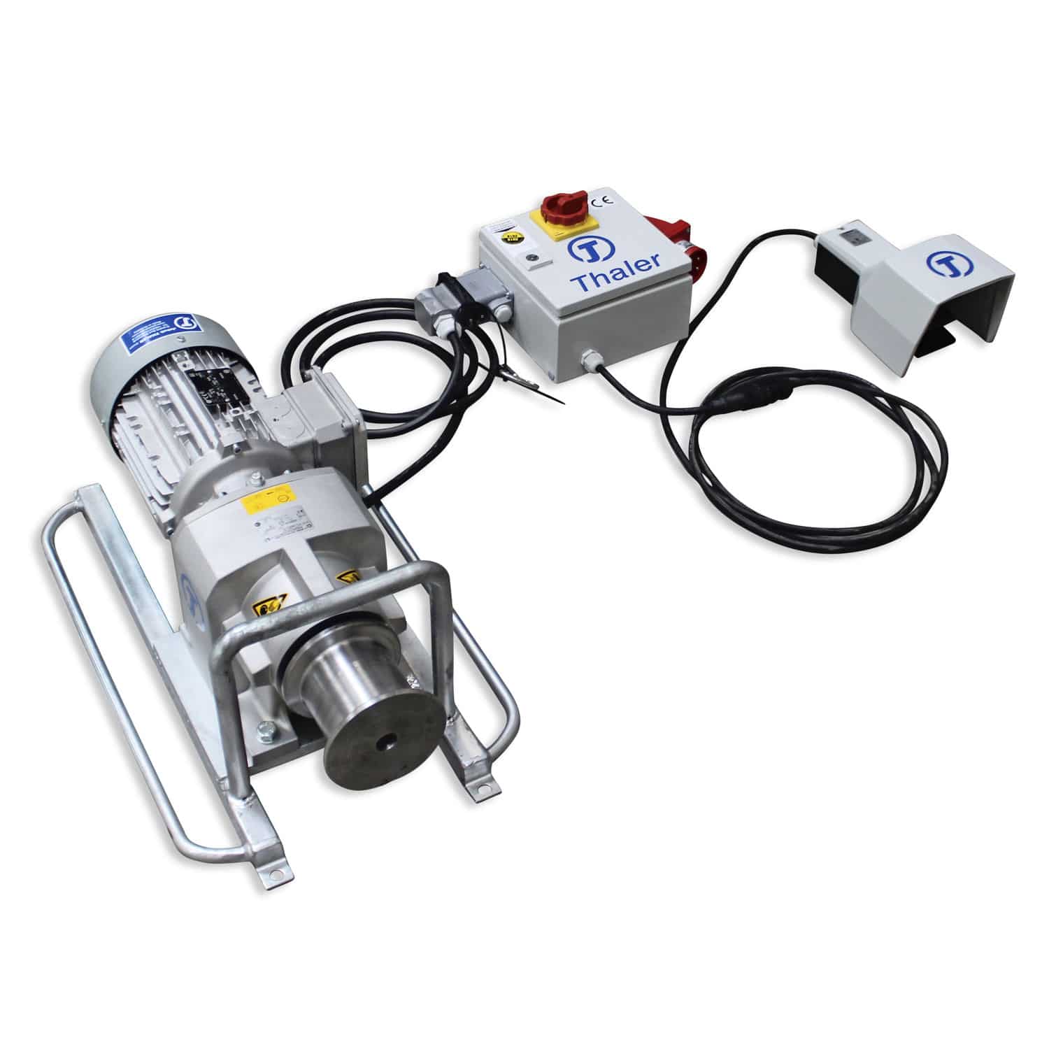 Electric capstan winch TSW 2000 Jakob Thaler GmbH compact