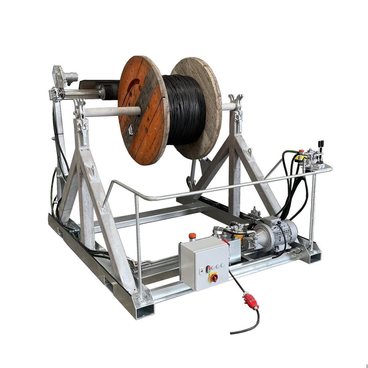 Cable drum lifter A 48001.3000/0 Jakob Thaler GmbH