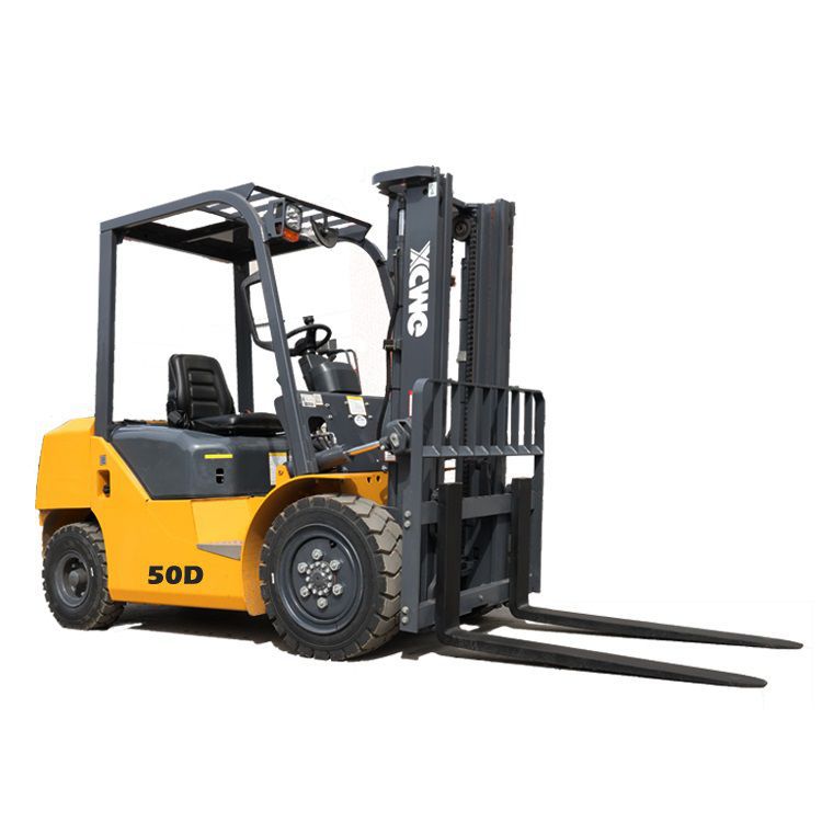 Diesel forklift - XCB-D50 - XCMG - ride-on / for the wood industry ...