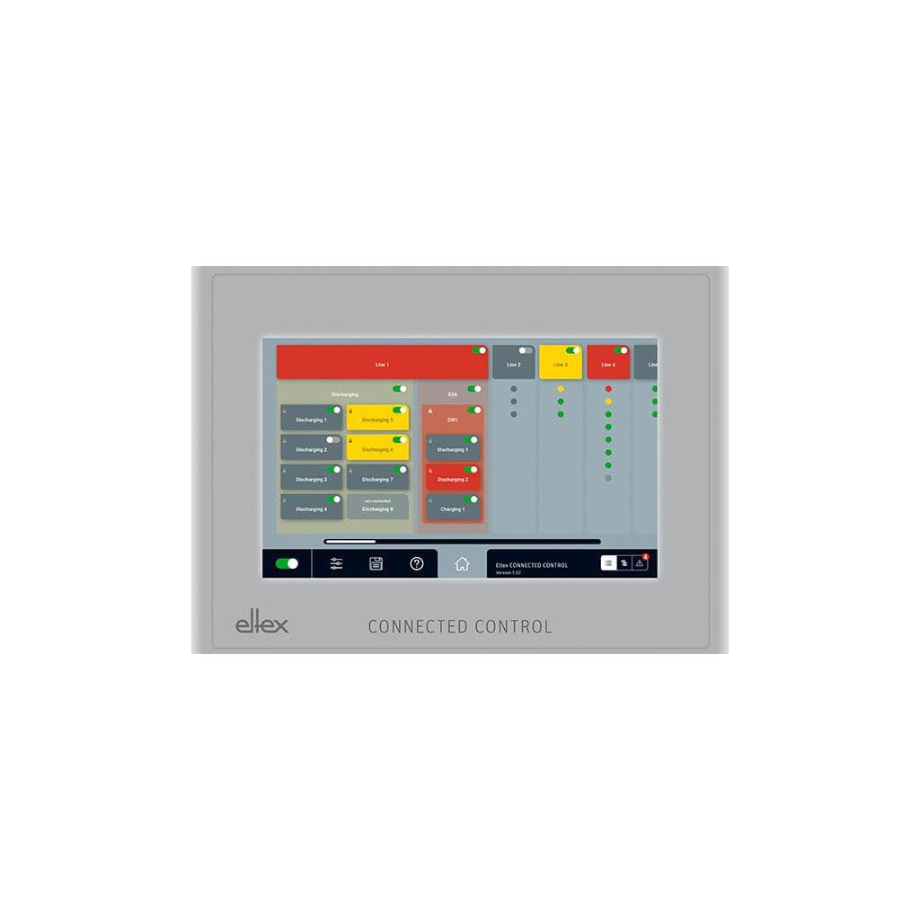 Control display module - ECC - Eltex-Elektrostatik-GmbH - with touch ...