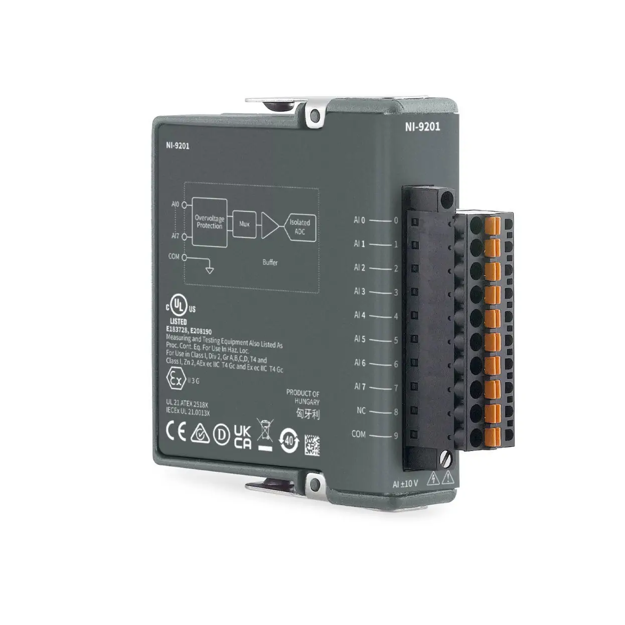 8-channel input module - NI-9201 - NATIONAL INSTRUMENTS - voltage