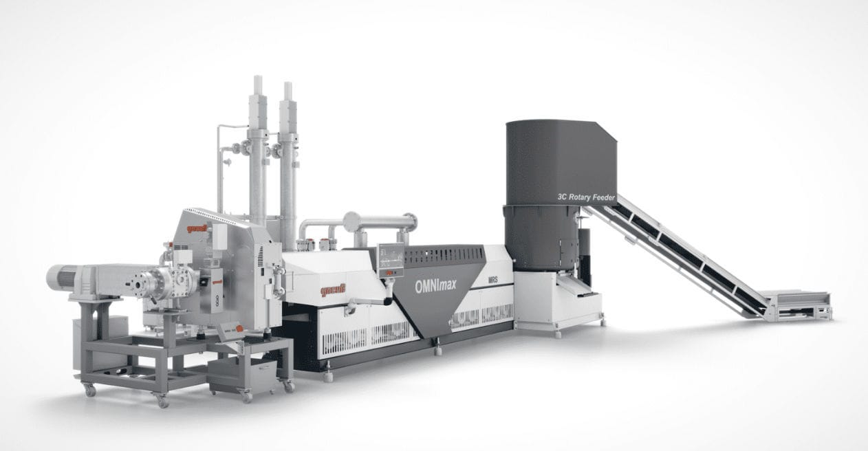 PET recycling line OMNImax Gneuß Kunststofftechnik GmbH for PE