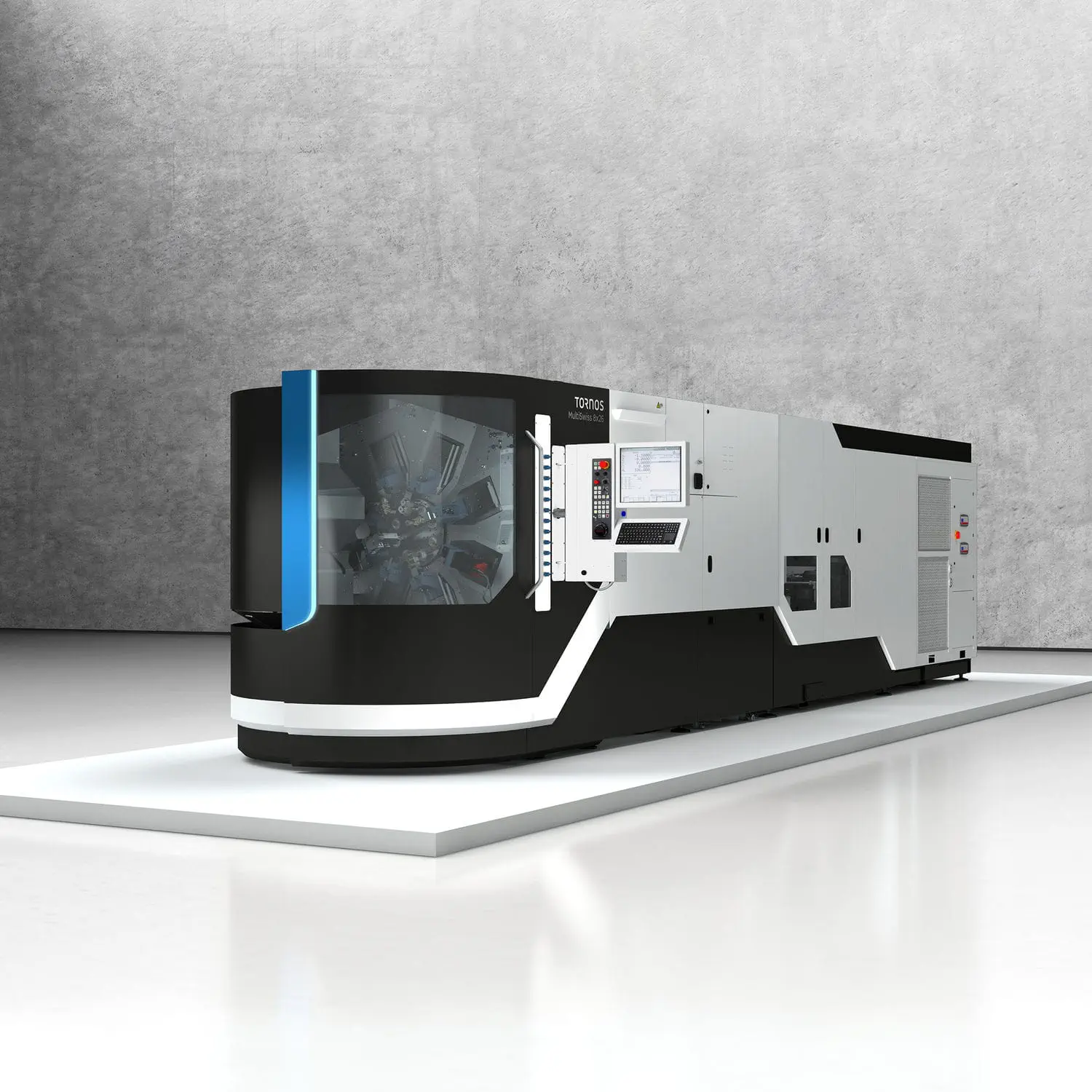 CNC Swiss lathe - Multi 8x26 - TORNOS - 8-axis / multi-spindle