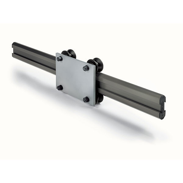 Skate wheel linear guide Speedy Rail Rollon aluminum / profiled