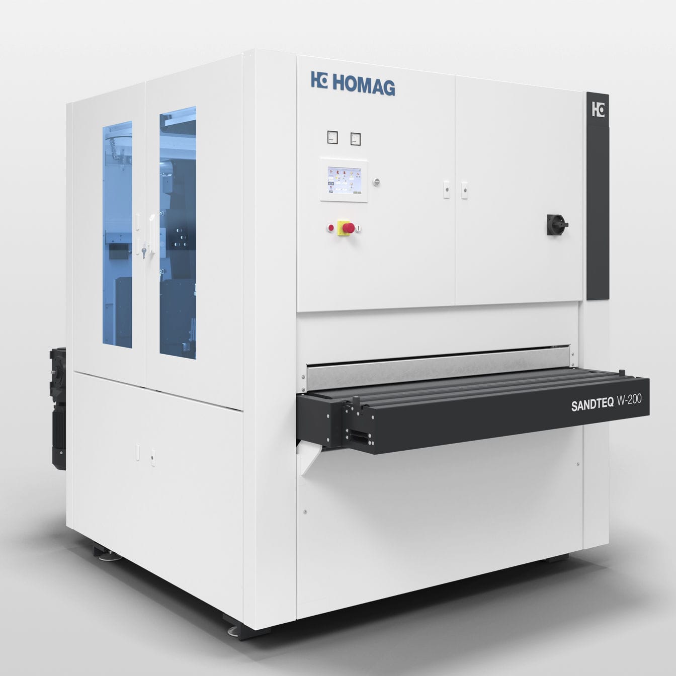 Widebelt sander SANDTEQ W200 HOMAG Group for furniture