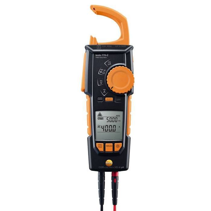 Digital clamp meter - 770-2 - TESTO - portable / 600 V / 400 A