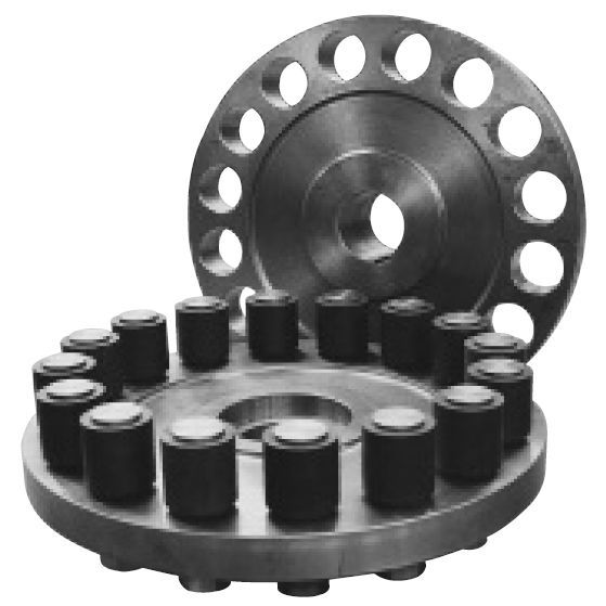 Pin and bush coupling Crownpin RENOLD industrial / flange