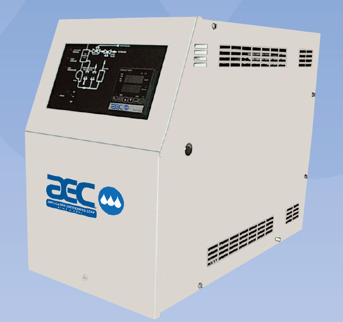 Injection molding temperature control unit TDV, TCU AEC, Inc. ACS
