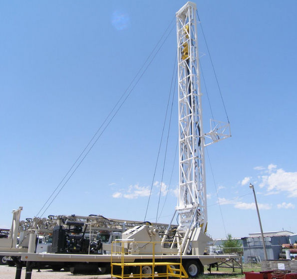 Well Development Rig Water well drilling rig - 12.19 m | 40T - Astec Loudon - trailer ...