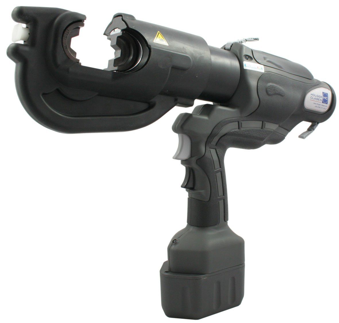 Hydraulic crimping tool / for cable lugs / batteryoperated PressMax