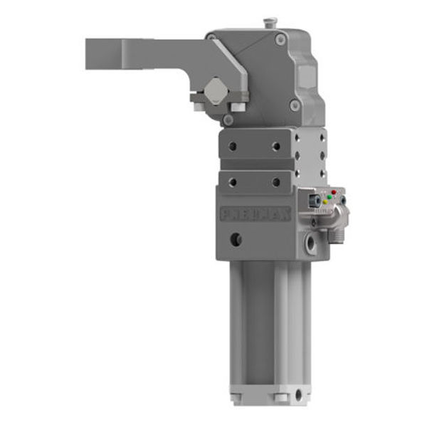 Pneumaticallyoperated clamping unit HE1Series PNEUMAX machining