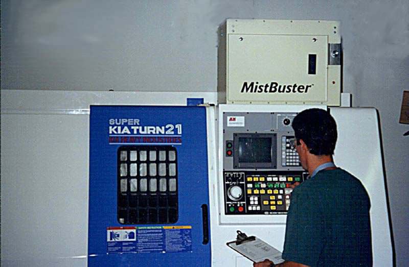 Smoke mist collector MistBuster® 500 Air Quality Engineering