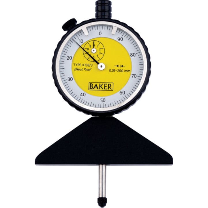 Dial depth gauge K158/0, K158/3 Baker Gauges India Private Limited