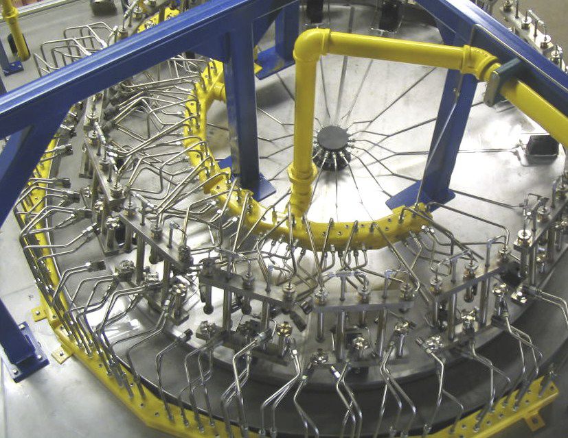 Induction brazing machine Fusion Incorporated automated