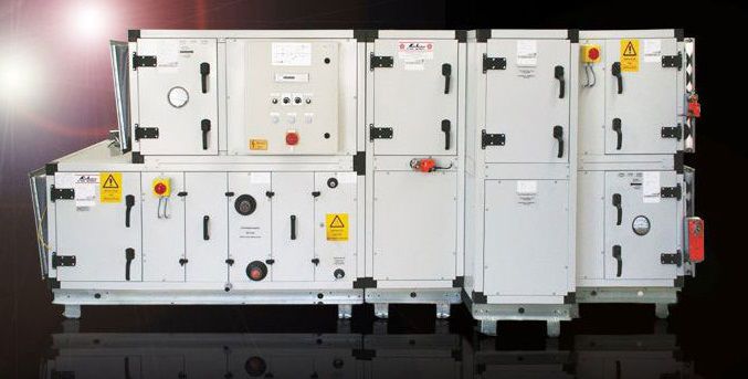 View of Large air volume air handling unit - Airbox S60 - Rosenberg ...