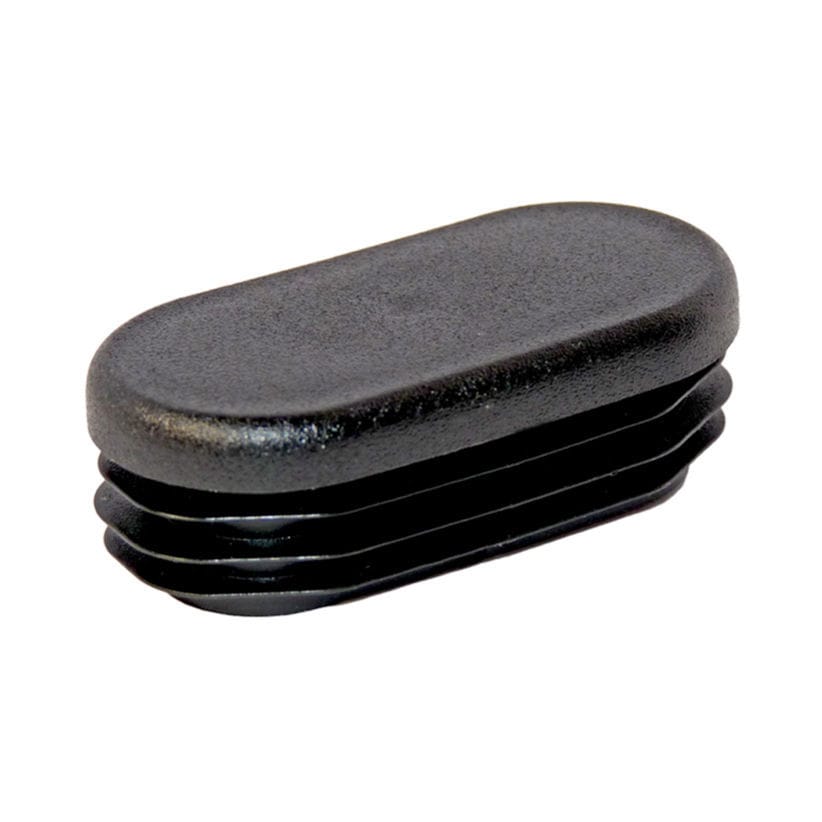 Oval end cap ILO series PANOZZO nonthreaded / polyethylene / for