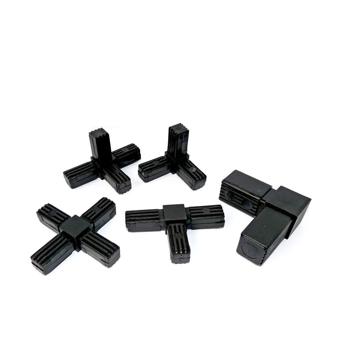 Square tube connector CTQMV series PANOZZO T / cross / Y