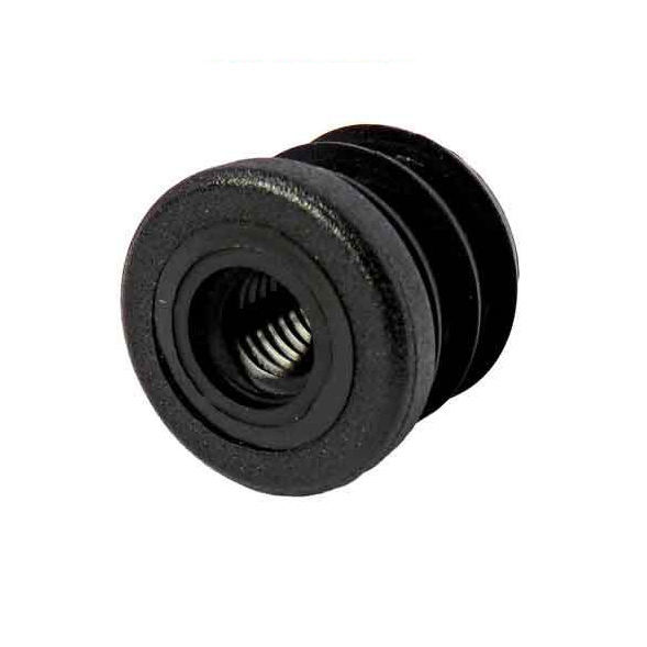 Threaded end cap - ILTF series - PANOZZO Srl - round / plastic / for pipes
