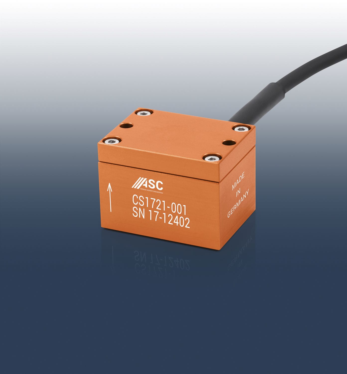 Singleaxis acceleration sensor ASC CS1711LN ASC MEMS