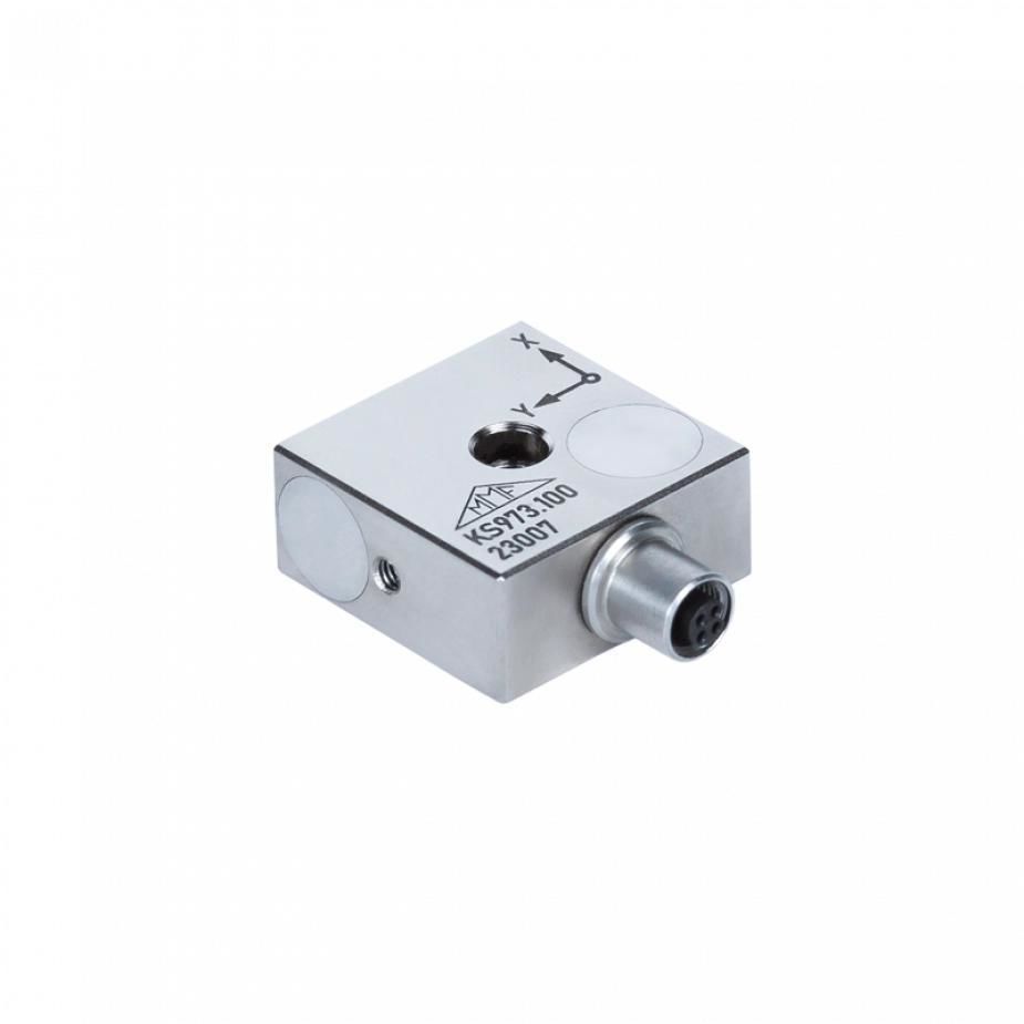 Triaxial accelerometer - KS973.100 - ASC - IEPE / piezoelectric ...