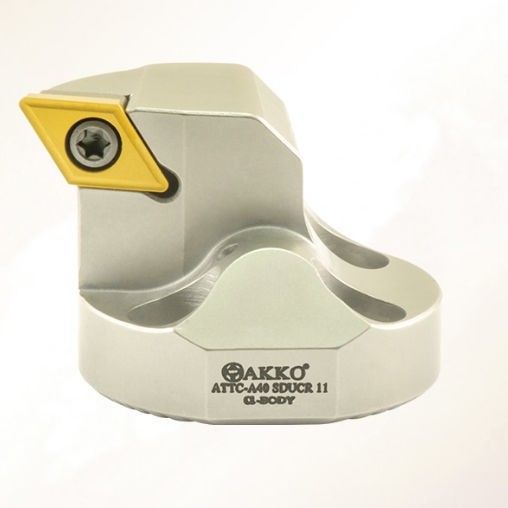 ISO tool holder SDUC series AKKO CUTTING TOOLS set screw / for
