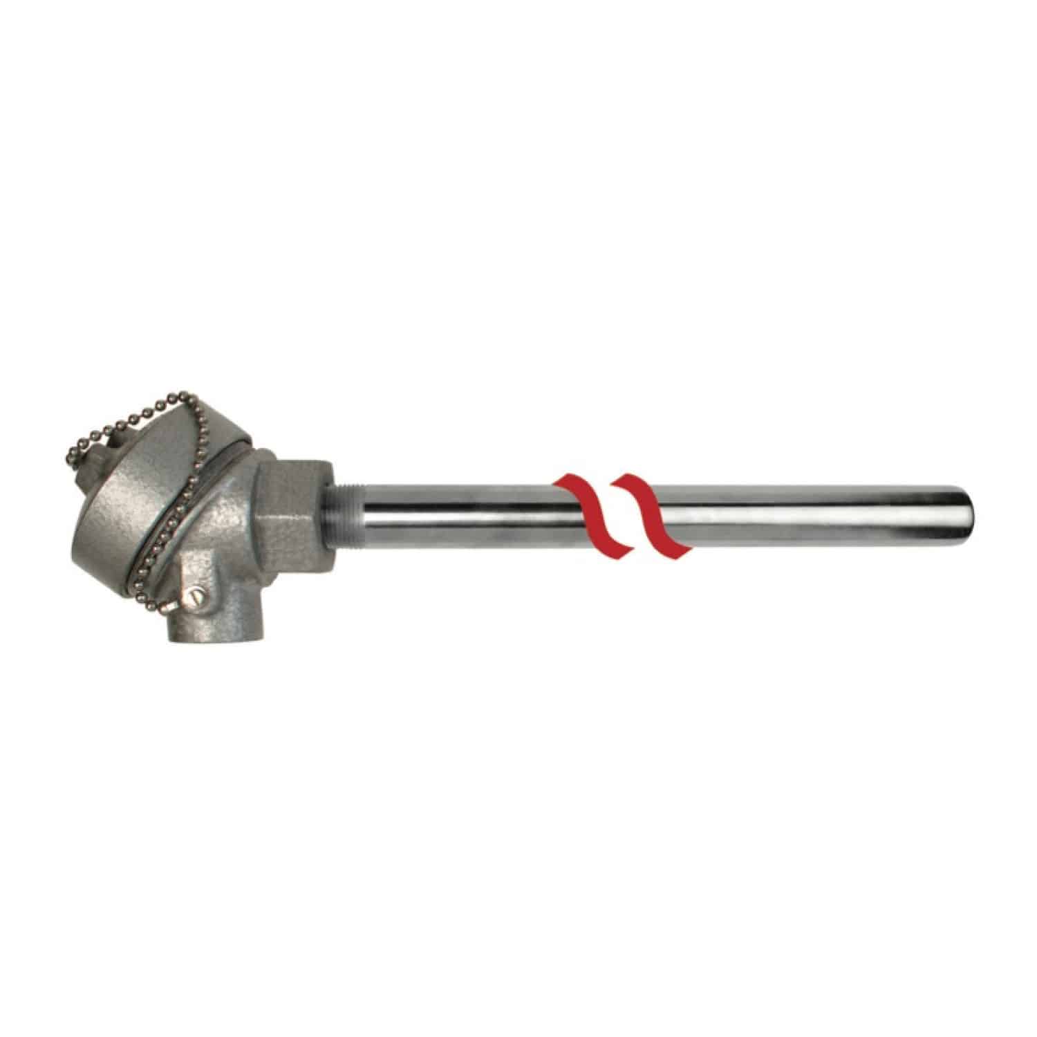 Thermocouple A33 Series Nanmac Corporation in metal housing