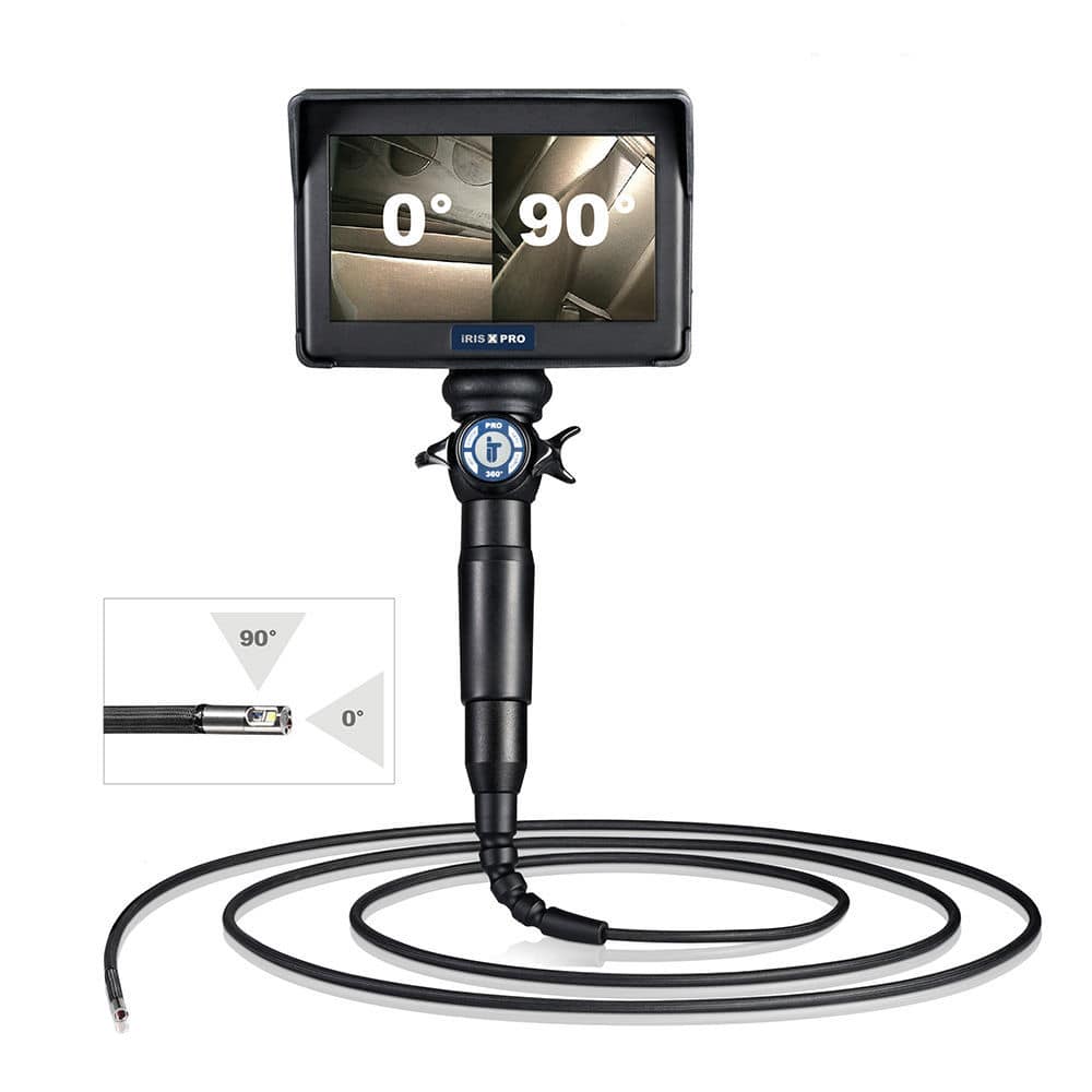 Flexible video endoscope iRIS X PRO DUAL VIEW IT Concepts