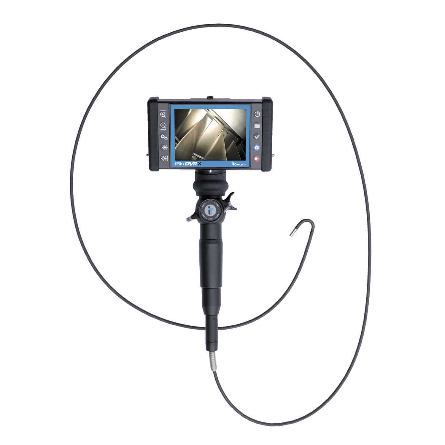 Flexible videoscope iRis DVR X IT Concepts Videoscope System