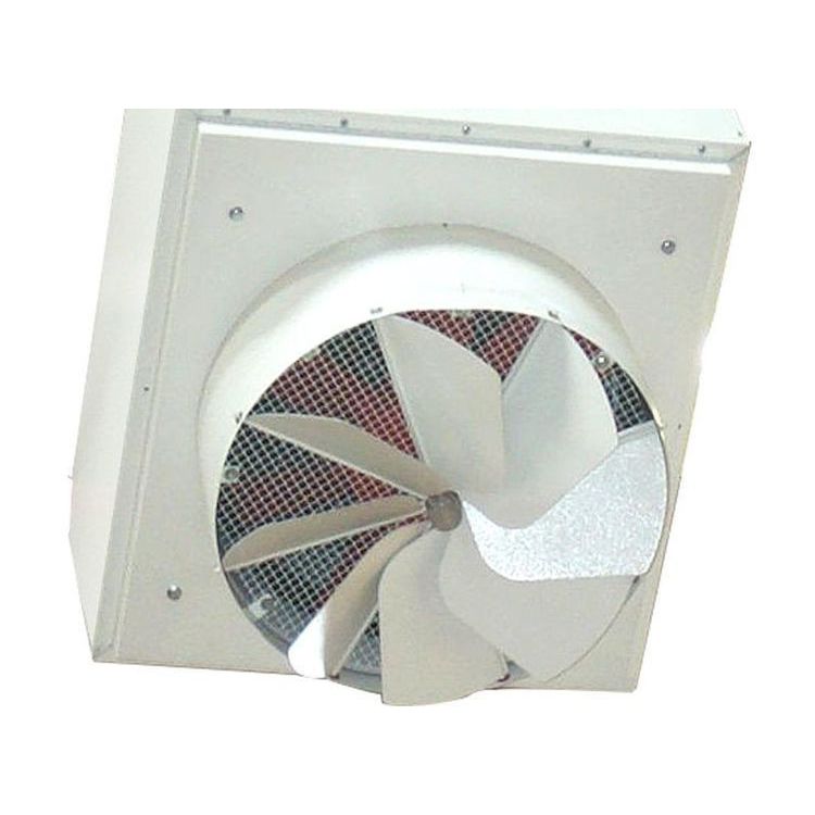 Hot water air heater unit Uniflow Biddle steam / wallmounted / industrial