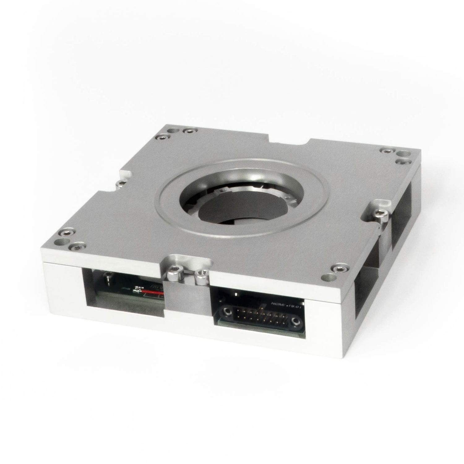 XY positioning stage CEDRAT TECHNOLOGIES piezoelectric / 2axis / compact