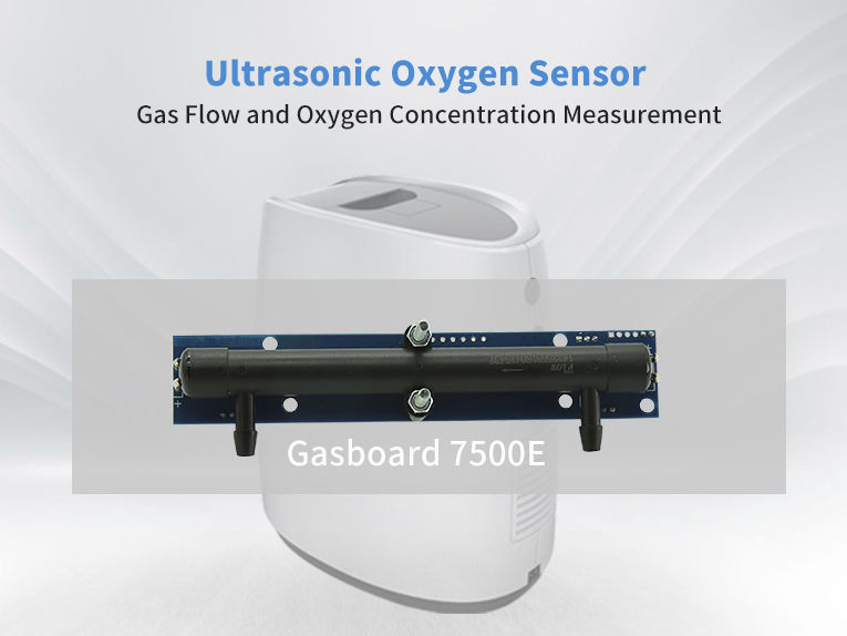 Ultrasonic oxygen sensor Gasboard 7500E Cubic Sensor and Instrument