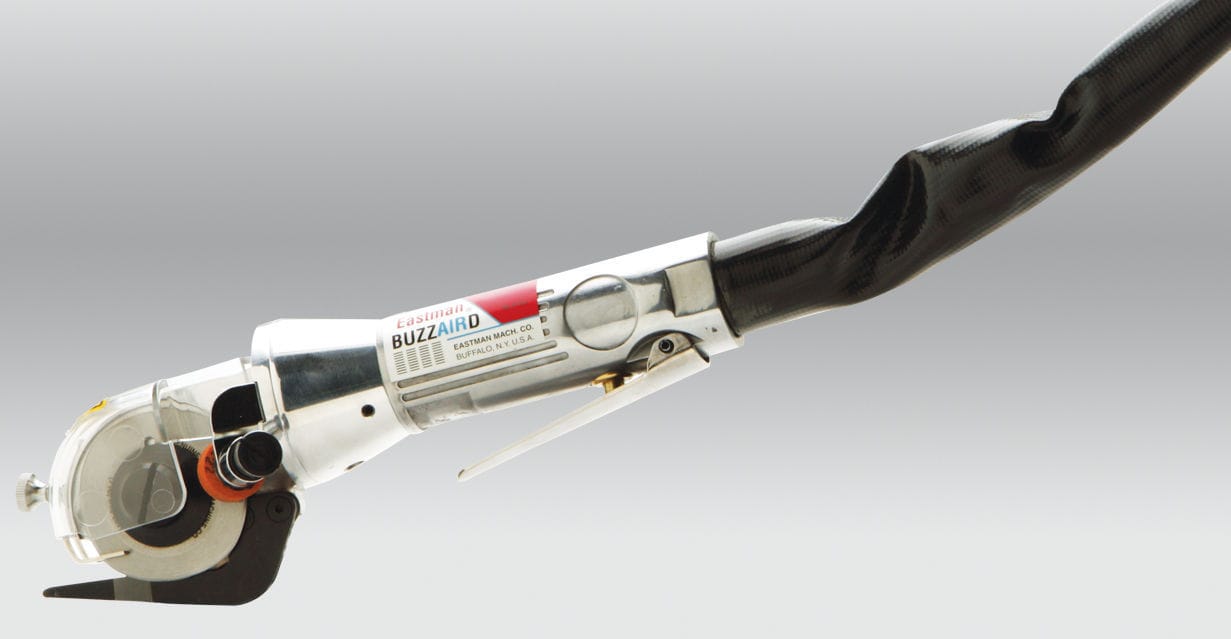 Pneumatic shear - Buzzaird® - Eastman Machine Company - sheet metal ...