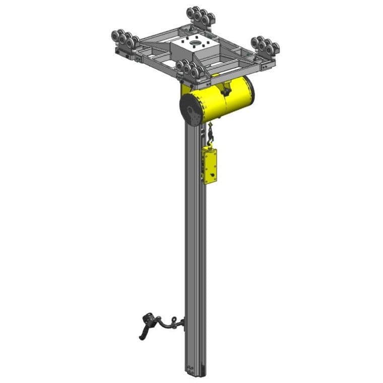 Electric manipulator arm 600 INGERSOLL RAND with hook / for lifting / overhead railmounted