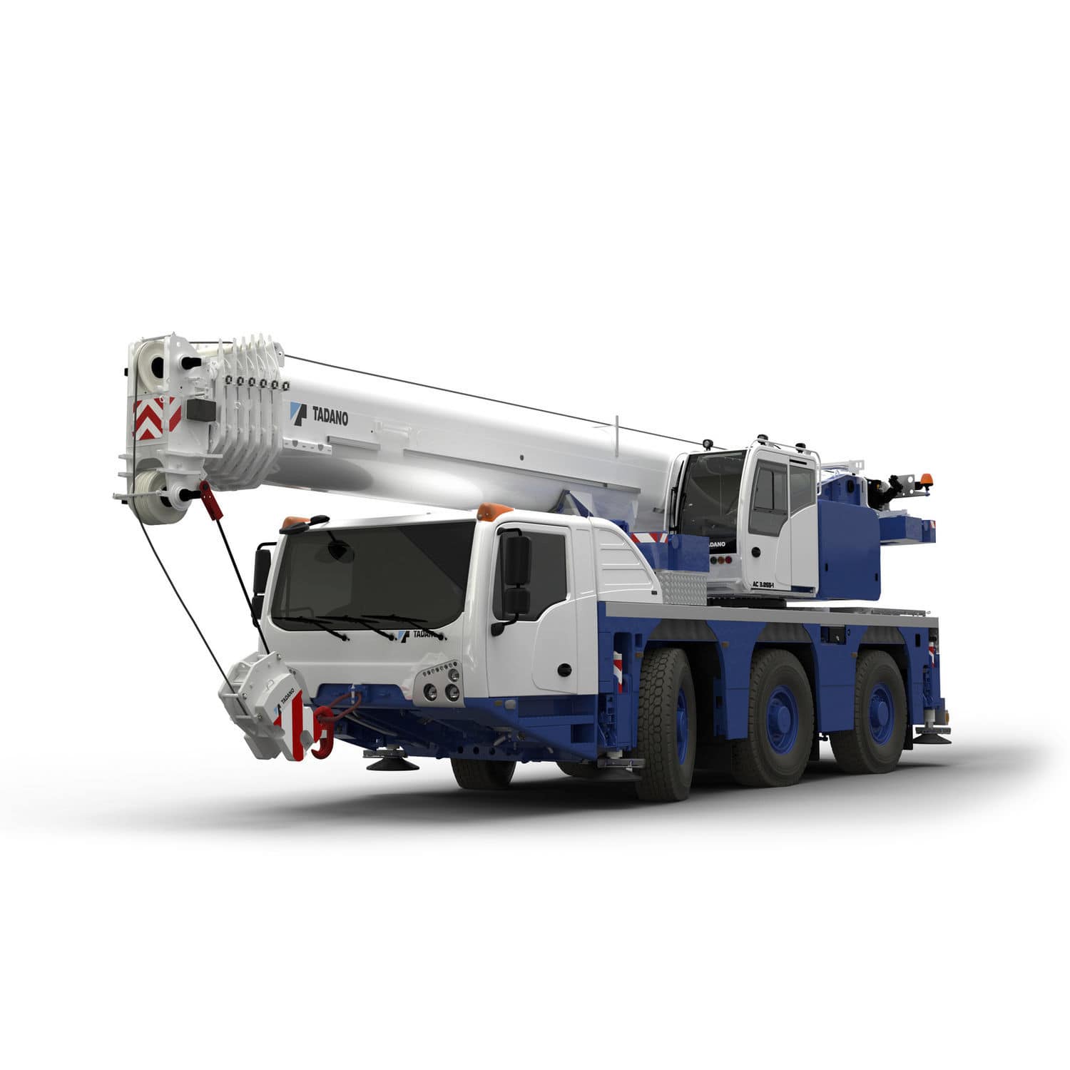 Truck-mounted crane - AC 3.055-1 - TADANO FAUN - boom / telescopic