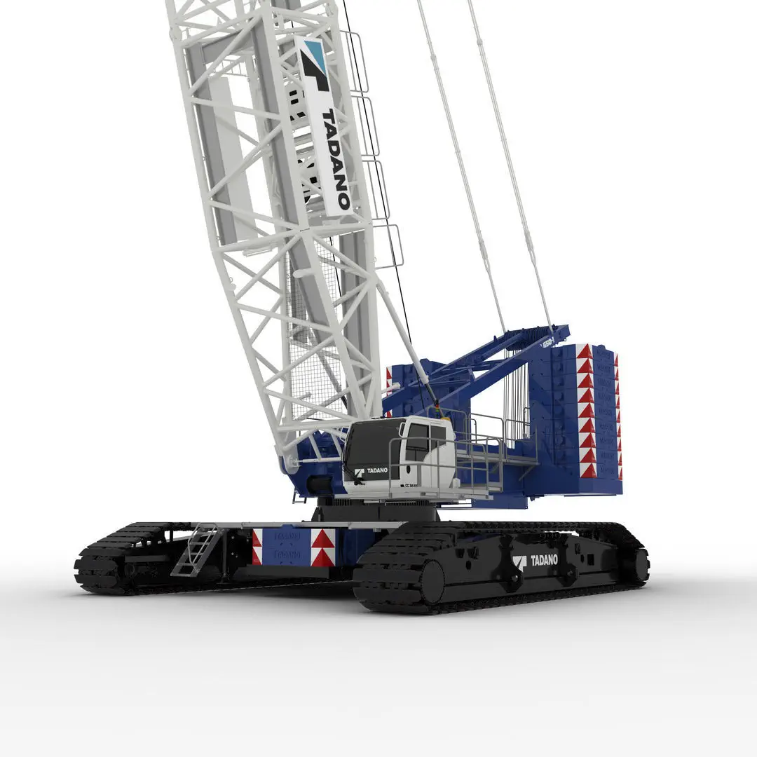 Crawler crane - CC 38.650-1 - TADANO FAUN - boom / lattice / for
