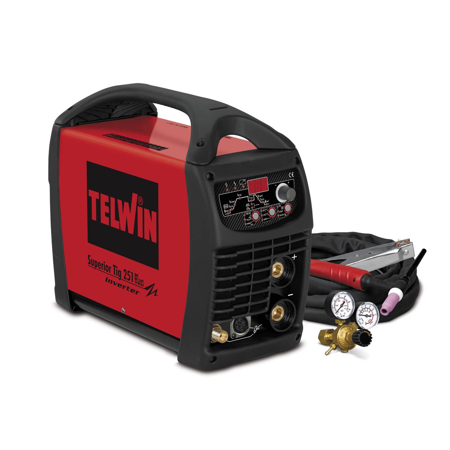 TIG welder SUPERIOR TIG 251 TELWIN threephase / DC / portable