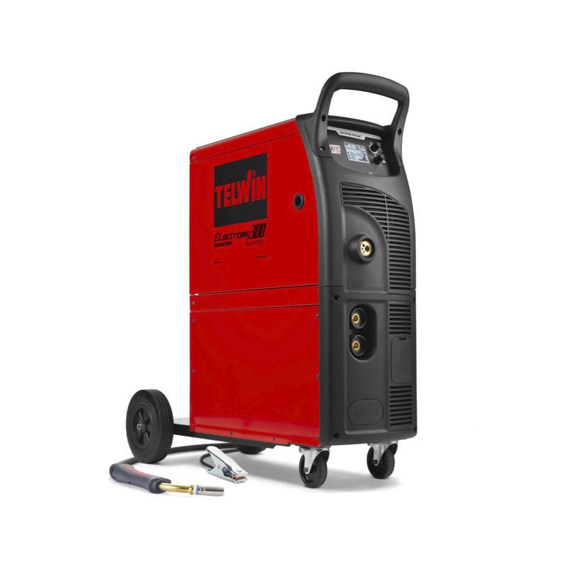 MIG-MAG welder - ELECTROMIG 300 SYNERGIC - TELWIN - cored wire / solid ...